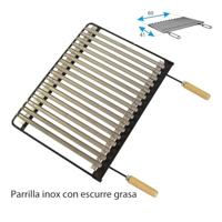 Barbecue Imex el Zorro Desktop Grill Antraciet Zwart Roestvrij staal 61 x 40 x 32 cm - thumbnail
