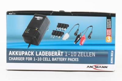 Ansmann ACS110 Stekkerlader 800 mA NiCd, NiMH