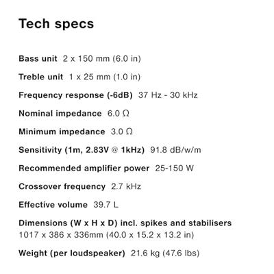 Q Acoustics: 5050 Vloerstaande Speakers - 2 Stuks - Rozenhout - thumbnail