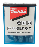 Makita Accessoires Schroefbit PH1x50mm - B-26238 B-26238 - thumbnail