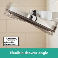 Hoofddouche HansGrohe Pulsify S 260 1 Jet Zonder Wandaansluiting Chroom - thumbnail