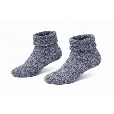 Boru - Wollen huissokken - Marine Blauw