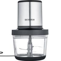Severin KM 3867 Hakmachine 400 W Zwart (mat), RVS (geborsteld), Glas - thumbnail
