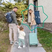 Paraplubed Easy Clip BADABULLE blauw - thumbnail