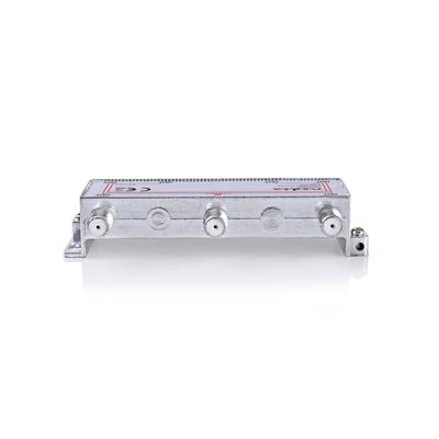 Nedis SSPL600ME Catv F-splitter Max 10 Db Versterking 5 - 1000 Mhz 6 Uitgangen Nedis SSPL600ME Catv F-splitter Max 10 Db Versterking 5 - 1000 Mhz 6 Uitgangen