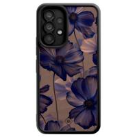 Samsung Galaxy A53 zwarte case - Twilight petals - thumbnail