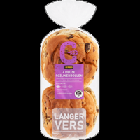 Jumbo Reuze Rozijnenbollen 4 Stuks - thumbnail