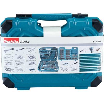 Makita E-10883 Handgereedschapset - 221-delig