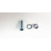 Bofix Bout m6x12 zeskant + veerring - thumbnail