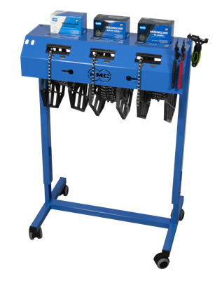 KMC Fietskettingrolhouder Pro - Blauw - 90x60x40cm