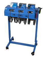 Reel Center Pro KMC Kettingrol houder - Blauw - 3 werkplaats kettingrollen - thumbnail