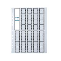 Herma Neg.-hoezen KB 4-strippen PP helder - 25 vel - 7760 - thumbnail