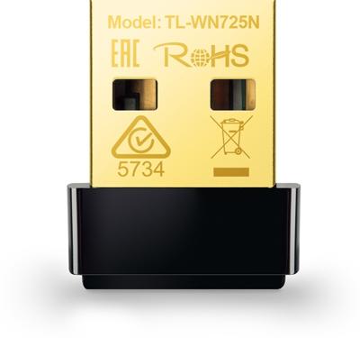 TP-LINK TL-WN725N WiFi-stick USB-A 2.0 150 MBit/s