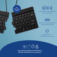 R-Go Tools Ergonomisch toetsenbord R-Go Split Break met pauzesoftware, gesplitst toetsenbord, QWERTY (US), Bluetooth, zwart - thumbnail