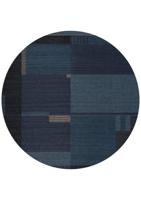 Jackie And The Fish - Frauhaus In the Navy Rond - Rond 200 cm Vloerkleed - thumbnail