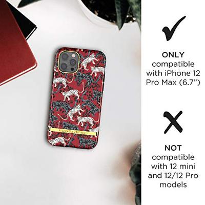 Richmond & Finch Freedom Series One-Piece Apple iPhone 12 Pro Max Samba Red Leopard