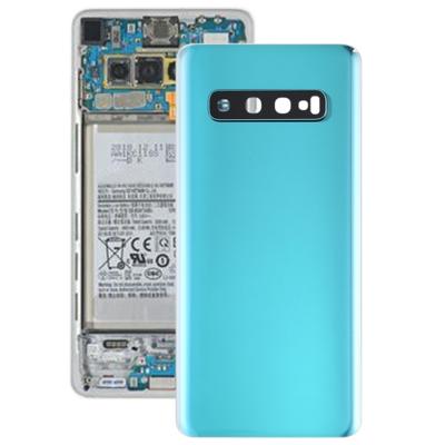Batterij achtercover met camera lens voor Galaxy S10 (groen)
