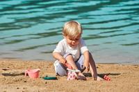 Ecoiffier strandset aardbei, 4dlg. - thumbnail