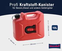 Hünersdorff 801060 Profi Jerrycan voor brandstof 10 l - thumbnail