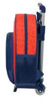 Schoolrugzak met Wielen Super Mario Trick Rood Donkerblauw 28 x 34 x 10 cm - thumbnail