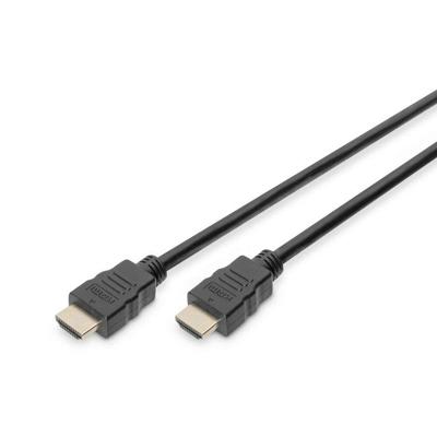 Digitus AK-330107-030-S HDMI-kabel HDMI Aansluitkabel HDMI-A-stekker, HDMI-A-stekker 3.00 m Zwart 4K UHD, Audio Return Channel (ARC), Vergulde steekcontacten Digitus AK-330107-030-S HDMI-kabel HDMI Aansluitkabel HDMI-A-stekker, HDMI-A-stekker 3.00 m Zwart 4K UHD, Audio Return Channel (ARC), Vergulde steekcontacten