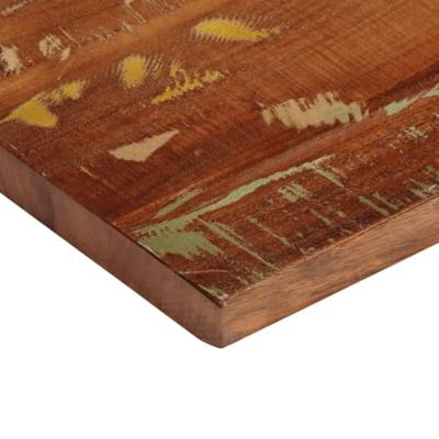 Tafelblad rechthoekig 180x30x2,5 cm massief gerecycled hout