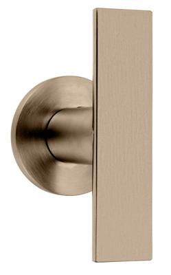 Formani | Voordeurknop PBA200VA Vast op Rozet | PVD licht brons Formani | Voordeurknop PBA200VA Vast op Rozet | PVD licht brons