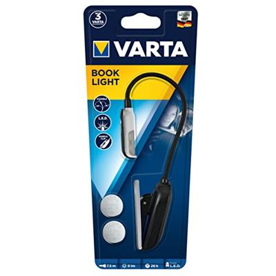 Varta 16618101421 Book Light Leeslampje LED Zwart Varta 16618101421 Book Light Leeslampje LED Zwart