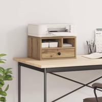 Printerstand Artisan Eiken 40 x 32 x 24 cm Bewerkt hout - thumbnail