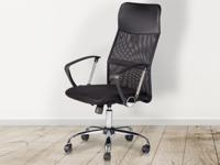 Comfortabele Bureaustoel - Zwart - thumbnail