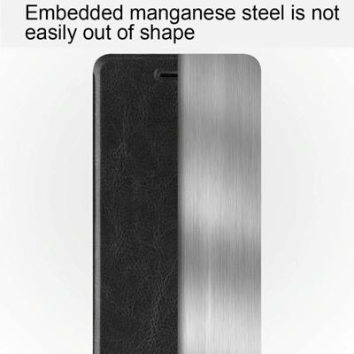 MOFI voor Meizu M5 Opmerking Crazy Horse textuur horizontale Flip lederen draagtas met houder (zwart)