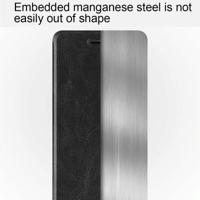 MOFI voor Meizu M5 Opmerking Crazy Horse textuur horizontale Flip lederen draagtas met houder (zwart) - thumbnail