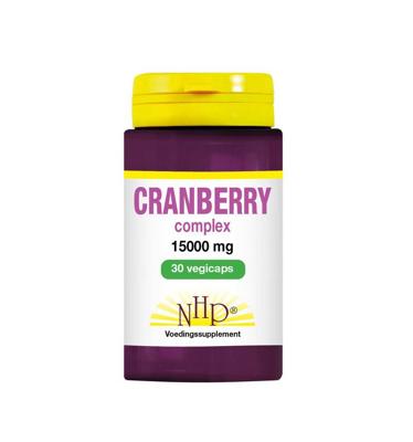 NHP Cranberry complex 15000mg 30 Vegetarische capsules NHP Cranberry complex 15000mg 30 Vegetarische capsules