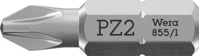 Wera 855/1 Z Bits Pozidriv, PZ 2 x 25 mm - 1 stuk(s) - 05072082001