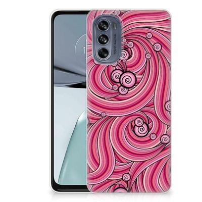 Motorola Moto G62 5G | Hoesje maken | Swirl Pink Motorola Moto G62 5G | Hoesje maken | Swirl Pink