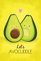 Poster Avocado Lets Avocuddle 61x91,5cm - thumbnail