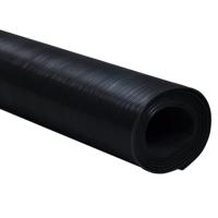 Rubberen anti-slip vloermat 5x1m fijn geribbeld - thumbnail