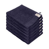 Walra Soft Cotton Washandjes 16 x 21 550gram Navy - 12 stuks - thumbnail
