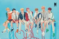 Poster BTS - Group Blue 91,5x61cm - thumbnail