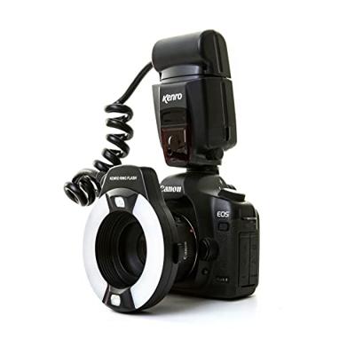 Kenro ttl macro ringflitser kfl201c voor canon