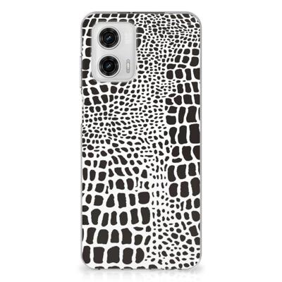Motorola Moto G73 | TPU Hoesje | Slangenprint