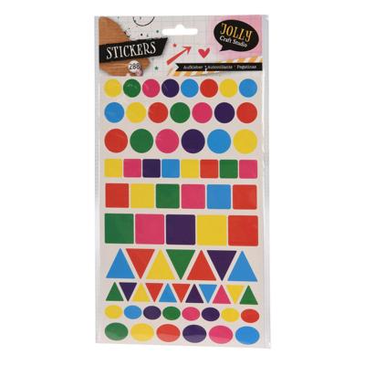 Stickers Geometrische Vormen, 288st. Stickers Geometrische Vormen, 288st.