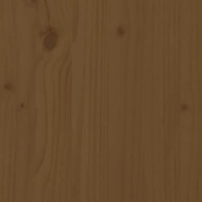 Tuinhoekbanken 2 st massief grenenhout honingbruin - thumbnail