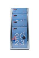 Paperflow wandfolderhouder zilver - thumbnail