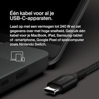 Kabel USB-C naar USB-C Belkin CAB015BT1MBK Zwart 1 m - thumbnail