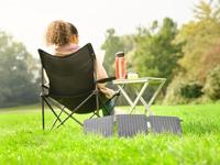 Trust Zuny opvouwbaar zonnepaneel, ideaal voor het opladen van smartphones en tablets, 20 W - thumbnail