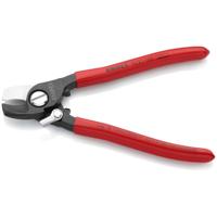 Knipex Kabelschaar met openingsveer met kunststof bekleed 165 mm - 9521165 - thumbnail