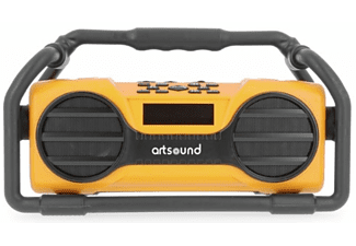 ArtSound: U6 Oplaadbare Digitale All-round Radio - Geel