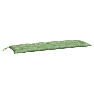VidaXL Tuinbankkussen 150x50x7 cm oxford stof bladpatroon