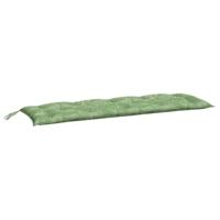 VidaXL Tuinbankkussen 150x50x7 cm oxford stof bladpatroon - thumbnail
